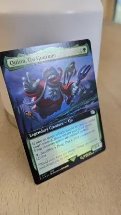 Extended Art QUINA QU GOURMET Foil Rare Magic Final Fantasy MTG NM/M - Image 1