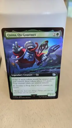 Extended Art QUINA QU GOURMET Foil Rare Magic Final Fantasy MTG NM/M - Image 2