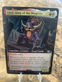 Giott, King of the Dwarves (Extended Art) Final Fantasy Foil - Image 1