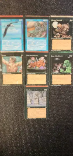 Magic: The Gathering Miscut Pack Of Six Plus Extras! - Image 1