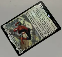 MTG Marvel’s SPE Spider-Man, Peter Parker Legendary Creature MYTHIC FOIL #0004 - Image 5