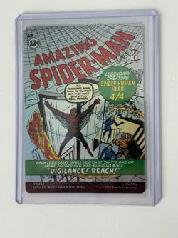 MTG: Marvel's Spider-Man - Peter Parker (0232) Borderless Foil - Image 2