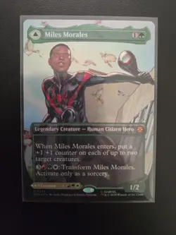 Miles Morales (0234) (Borderless) Marvel's Spider-Man Foil - Image 1
