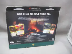 MAGIC THE GATHERING LORD OF THE RINGS HOSTS OF MORDOR COMMANDER DECK c - Image 3