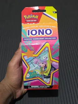 Pokemon TCG Iono Premium Tournament Collection New & Sealed Box Slight Wear - Image 1