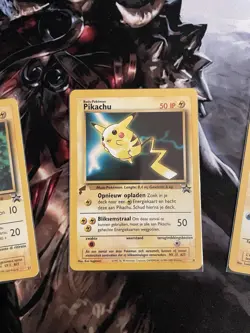 Pokemon Pikachu Card Dutch Wizards of the Coast Promo World Collection 4 - Image 1