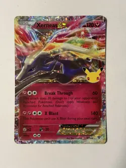 Pokemon TCG Xerneas EX 97/146 Celebrations Classic Collection Holo - NM/Mint! - Image 2
