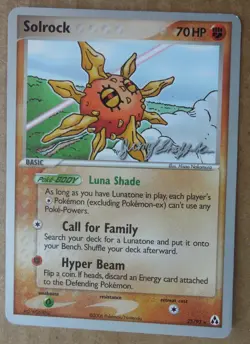 2007 World Championships Solrock 25/92 Promo Non-Holo Pokemon NM - Image 1