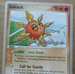 2007 World Championships Solrock 25/92 Promo Non-Holo Pokemon NM - Image 2