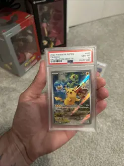 Pokemon Pikachu Paldea Evolved ETB Promo SVP EN 027 PSA 10 Gem Mint - Image 1