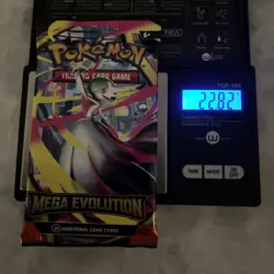 (VERY HEAVY) 22.82g Pokemon TCG Mega Evolution Booster Pack (SEALED)✅ - Image 1