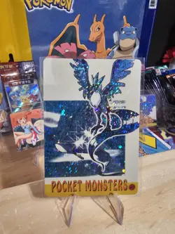Pokemon Vintage Pocket Monsters Vending HOLO Prism Sticker 1999 - Articuno - #43 - Image 2