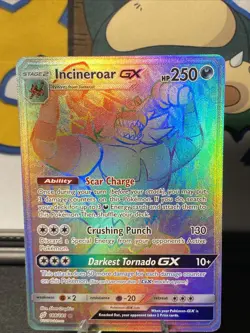 Incineroar GX (Secret) Rainbow Rare 188/181 Pokemon TCG Sm-Team Up Full Art Holo - Image 4