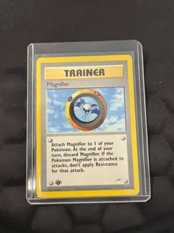 Pokemon TCG Neo Destiny 1st Edition Magnifier 101/105 Vintage Rare LP - Image 1