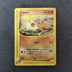Pokemon TCG Cubone Expedition Base Set 103/165, Regular Common - Image 1