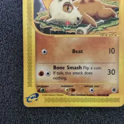 Pokemon TCG Cubone Expedition Base Set 103/165, Regular Common - Image 5