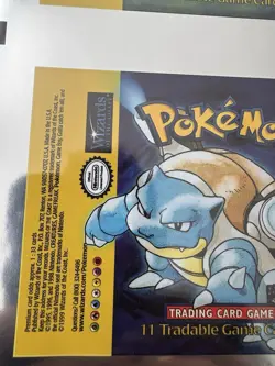 Pokemon 1st Edition Base Set Booster Pack Uncut Foil Sheet First Edition - Image 4