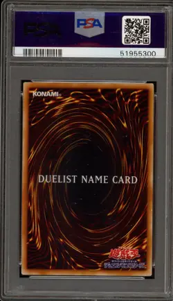 Yu-Gi-Oh! Duelist Name Card Tournament Participation Japanese Promo 2004 PSA 10 - Image 2