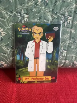 1999 TOPPS TV POKEMON CARDS PROFESSOR OAK #TV7 - Image 1