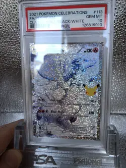 PSA 10 Reshiram Celebrations 113/114 Classic Collection FA Holo Pokemon Card TCG - Image 3