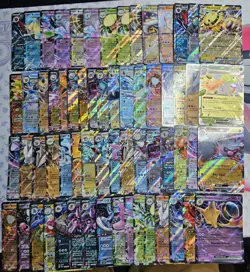 Big Pokemon Card Lot - Pokeball Pattern - EX - V - ACE SPEC - FULL ART - IR - Image 1