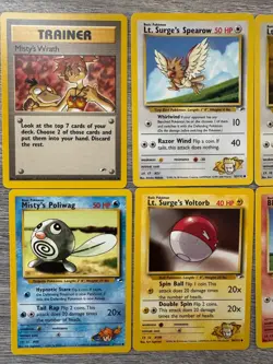10+ Vintage Pokemon Cards Lot - Neo Sets + Gym Heroes - WOTC 2000 Era Bundle - Image 2
