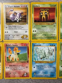 10+ Vintage Pokemon Cards Lot - Neo Sets + Gym Heroes - WOTC 2000 Era Bundle - Image 3