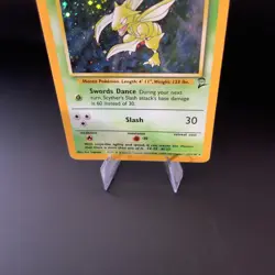 Scyther Base Set 2 Holo 17/130 Unlimited TCG Vintage Pokemon Card 1999 - Image 3