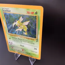 Scyther Base Set 2 Holo 17/130 Unlimited TCG Vintage Pokemon Card 1999 - Image 4