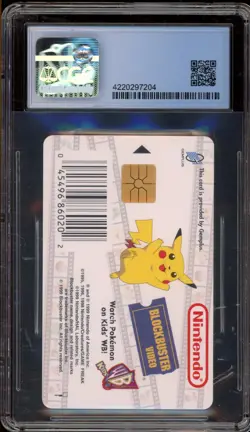 Pokemon Jigglypuff Blockbuster Snap White Card CGC 10 PERFECT - Image 2