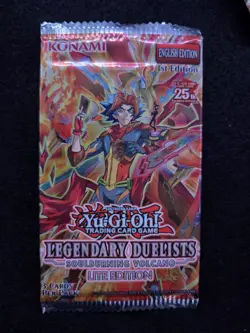 Yugioh Legendary Duelists Soulburning Volcano Lite Edition ×9 Sealed Card Packs - Image 3