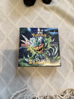 Pokemon Mask of Change Booster Box Japanese SV6, has 15 rare cards see pics - Image 1