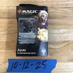MTG Core Set 2019 Ajani Planeswalker Deck - Sealed | Exclusive Card + Boosters - Image 1