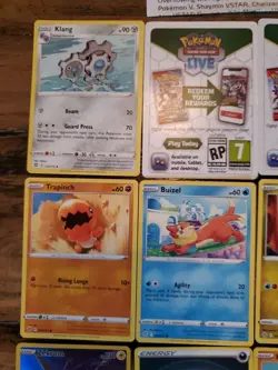 Pokemon Brilliant Stars Card Lot, Storage Book, And Checklist - Image 2