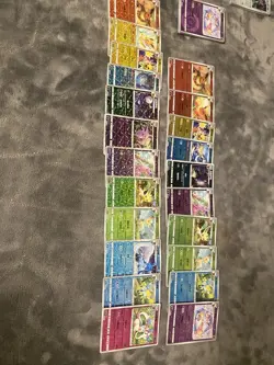 Pokemon Chinese Gem Pack 2 / Eeveelutions Lot -Eevee & Evol. + Stamped & V Cards - Image 5