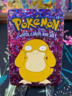 Psyduck #54 - Vintage Vending Machine Prism Sticker 2000 - Pokemon Card - Image 1
