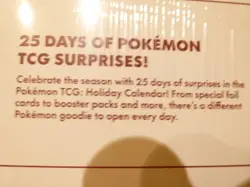 Pokemon 2025 Holiday Calendar Trading Card Game (IN-HAND) - Image 4