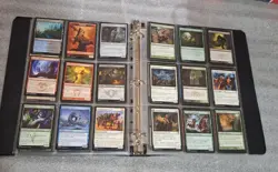 Magic the Gathering Binder Collection New and Vintage Cards. - Image 1