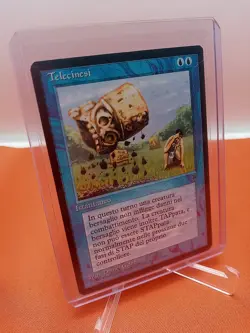 MTG Magic *Telekinesis* Legends Italian LP/Exc Vintage Card Reserved List - Image 1