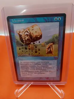 MTG Magic *Telekinesis* Legends Italian LP/Exc Vintage Card Reserved List - Image 2