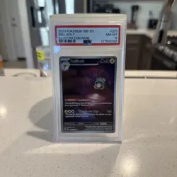 Pokemon TCG Bellibolt Holo Card 201/197 IR Sv03: Obsidian Flames 2023 PSA 8 - Image 3