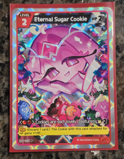 Eternal Sugar Cookie Cookie Run Braverse TCG - 2025 Gen Con Exclusive Promo Card - Image 1