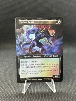 1x Vincent Valentine (Extended Art) Final Fantasy Foil Magic the Gathering - Image 2