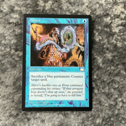 Abjure MTG Weatherlight Magic The Gathering Common Light Play LP - Image 1