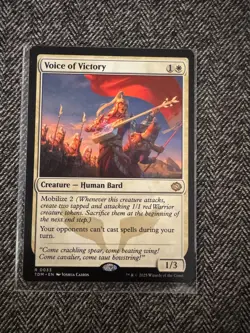 MTG Voice of Victory Tarkir: Dragonstorm 0033 NM - Non-Foil - Image 1
