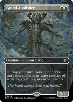 MTG Grand Abolisher (Borderless) - Commander Masters (CMM) - Image 1