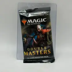 Double Masters Booster Pack ~ Factory Sealed! New From Sealed Box Rare! - Image 1