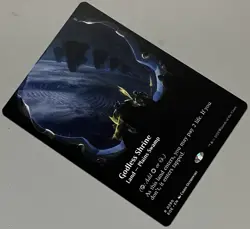 MTG Edge of Eternities Godless Shrine Land - Plains Swamp RARE REGULAR #0280 - Image 2