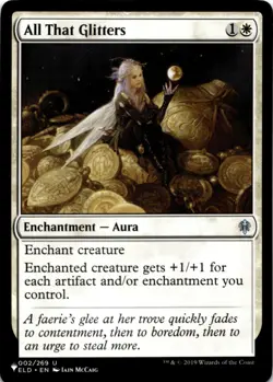 MTG All That Glitters The List Reprints NM U Magic - Image 1