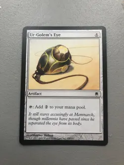 Mtg Darksteel Ur-Golem's Eye NM - Image 1